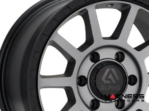 Dodge Hornet Custom Wheels - Alpha - Foxtrot - Set of 4 - 17" - Gray w/ Black Lip Dodge Hornet Custom Wheels - Alpha - Foxtrot - Set of 4 - 17" - Gray w/ Black Lip